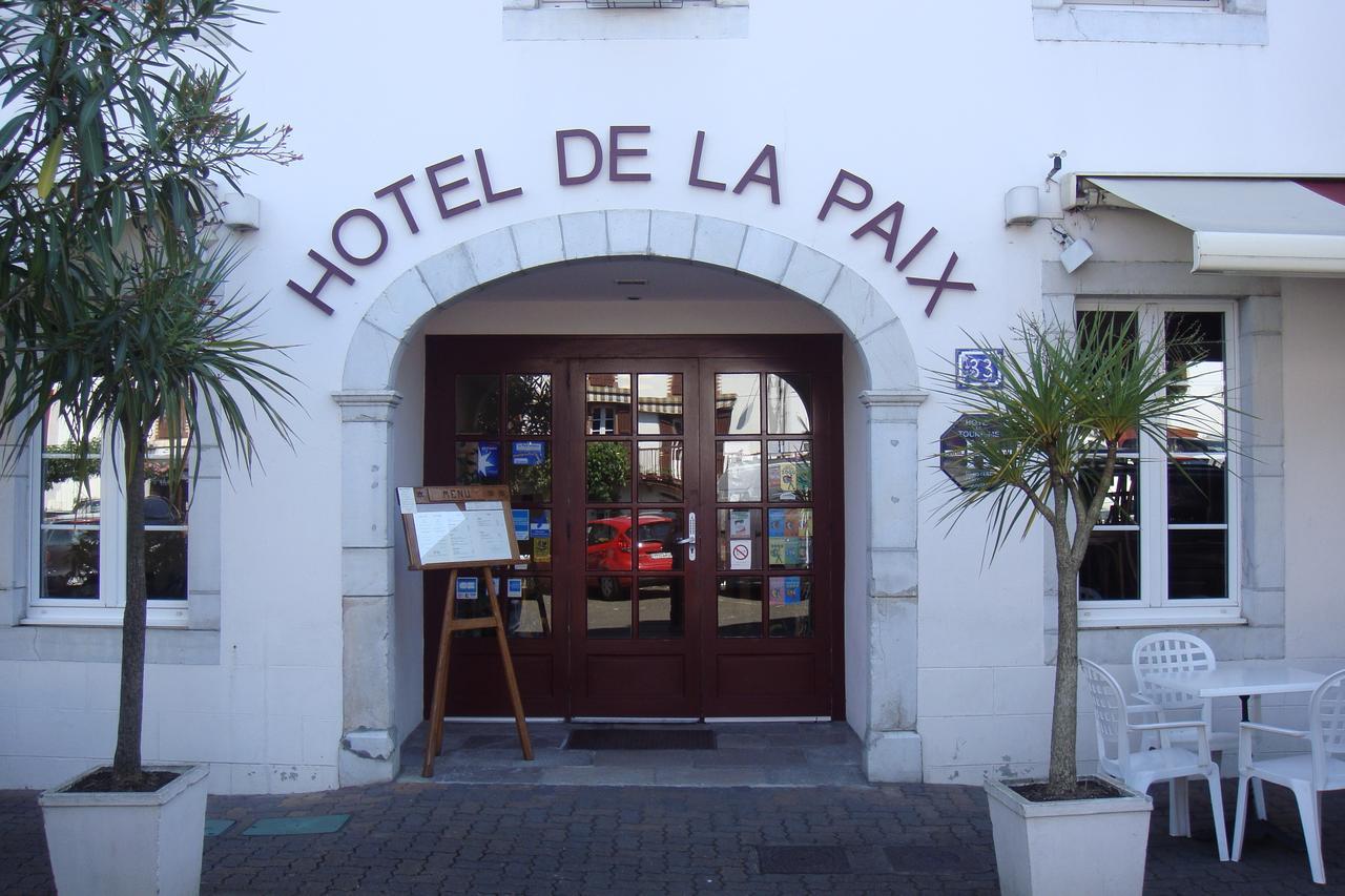 Hotel-Restaurant De La Paix Saint-Palais  Exterior foto